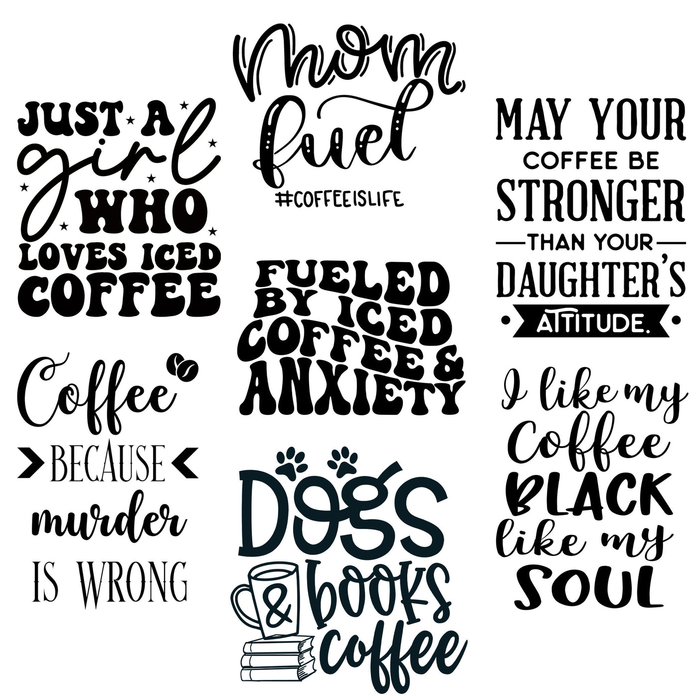 Coffee Lovers Laser Engraved Sleeves