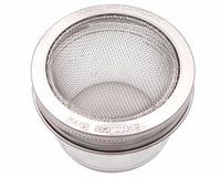 one piece wide mouth stainless steel sprouting lids