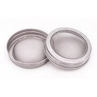 Curved Rust Proof Sprouting Lid and Band for Mason Jars