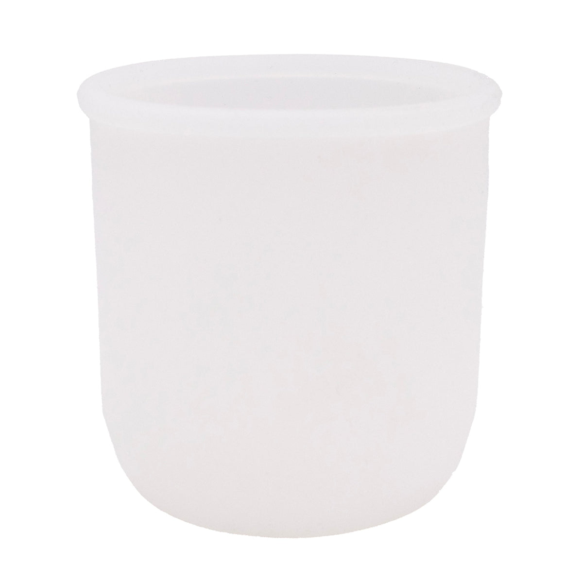 Frost plain silicone sleeve for Regular Mouth Pint 16oz; color reference