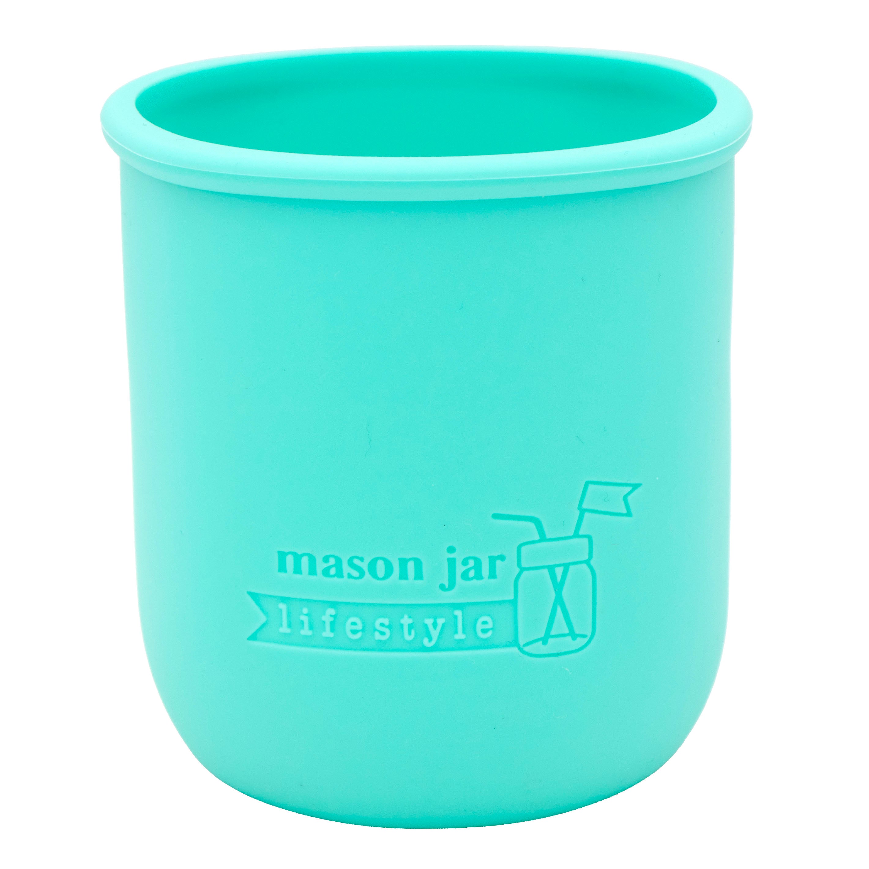 Silicone Sleeve for Regular Mouth Pint 16oz Mason Jars