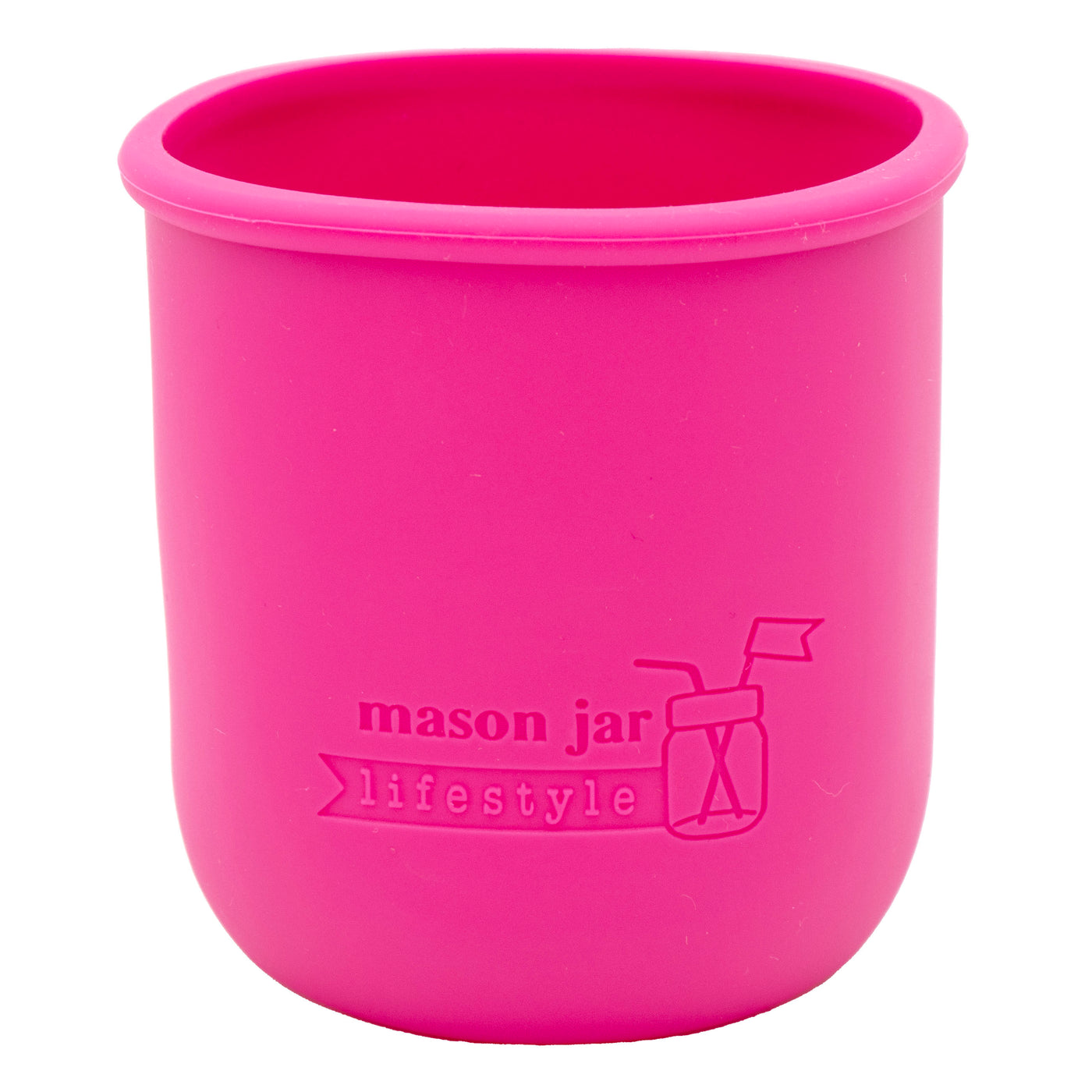 Silicone Sleeve for Regular Mouth Pint 16oz Mason Jars
