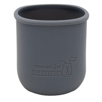 Silicone Sleeve for Regular Mouth Pint 16oz Mason Jars