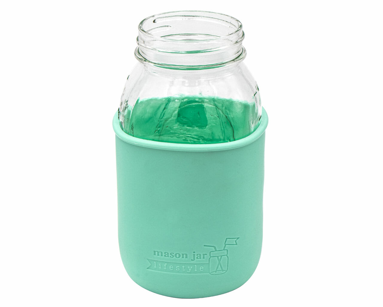 Silicone Sleeve for Quart 32oz Mason Jars