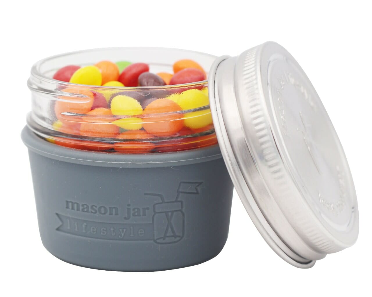 Silicone Sleeve for 4oz Mason Jars