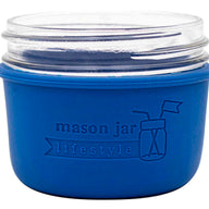 Silicone Sleeve for Wide Mouth Half Pint 8oz Mason Jars