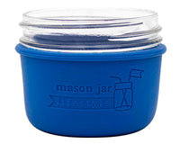 Silicone Sleeve for Wide Mouth Half Pint 8oz Mason Jars