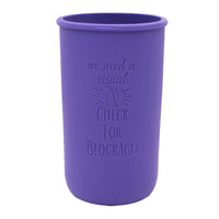 Abbie Jean Laser Engraved 24oz Pint & Half Glass Water Bottle Travel Tumbler