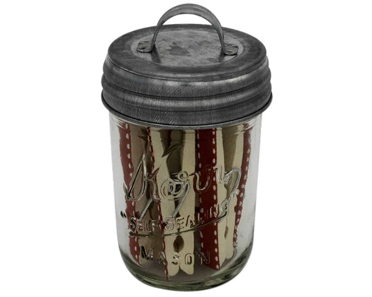 mason-jar-lifestyle-antique-galvanized-zinc-handle-canister-lid-regular-mouth-kerr-half-pint-8oz-mason-jar-clothespins