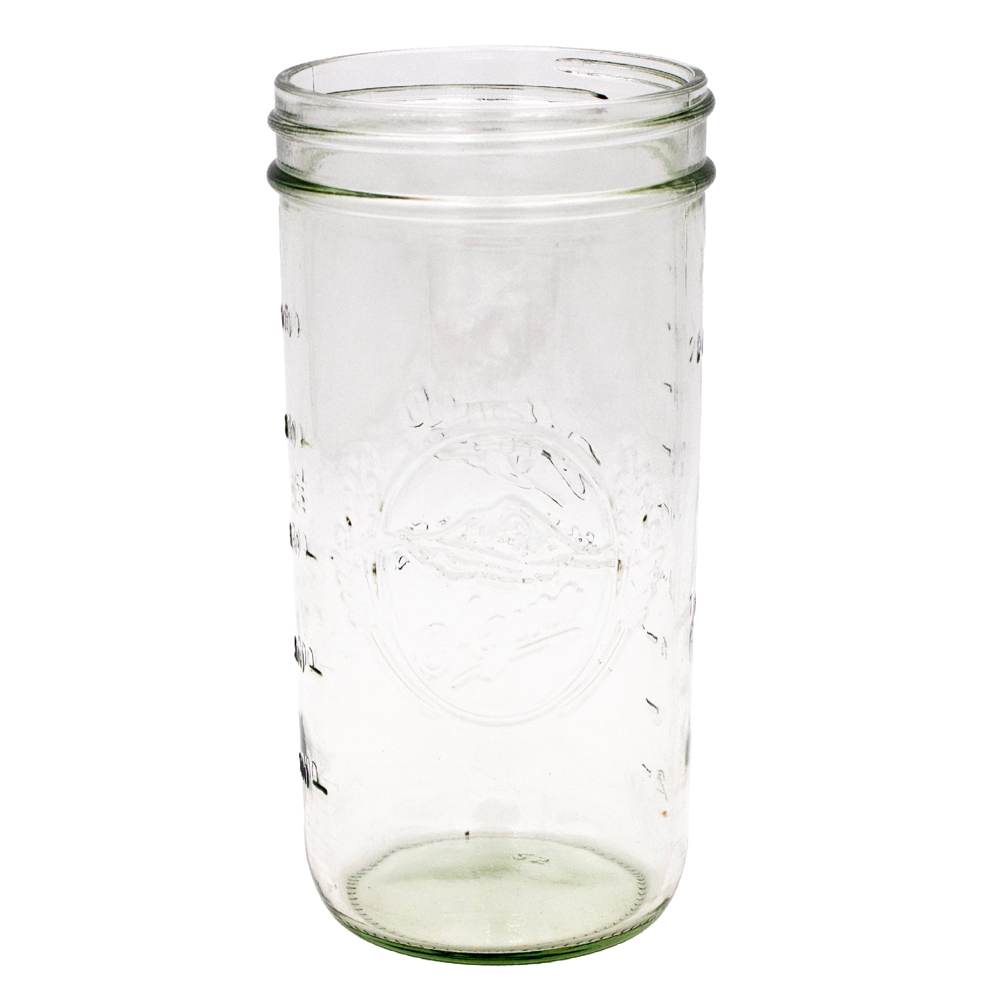 Azure Standard 24oz Wide Mouth Pint & Half Mason Jar