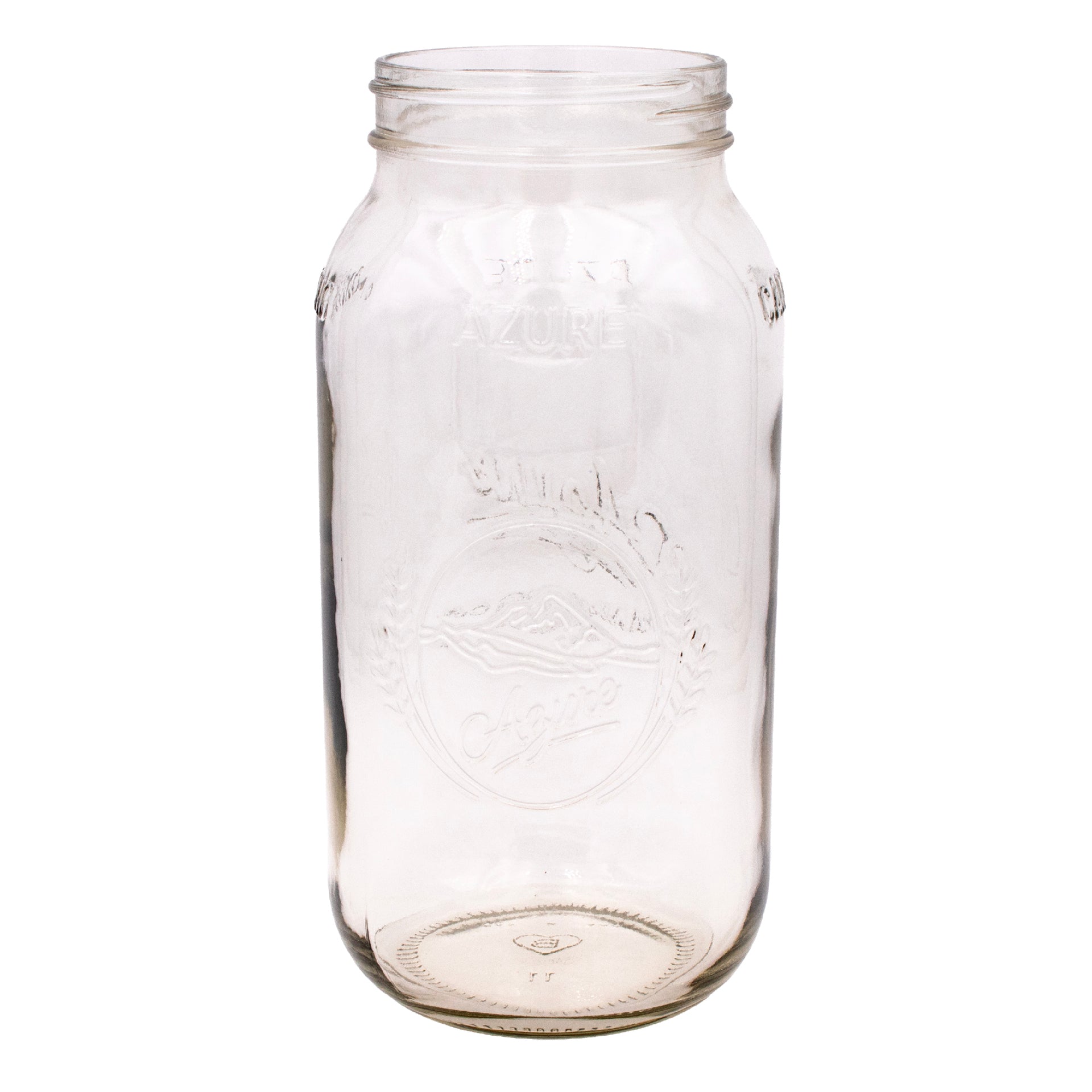 Azure Standard 64oz Wide Mouth Half Gallon Mason Jar · Mason Jar Lifestyle
