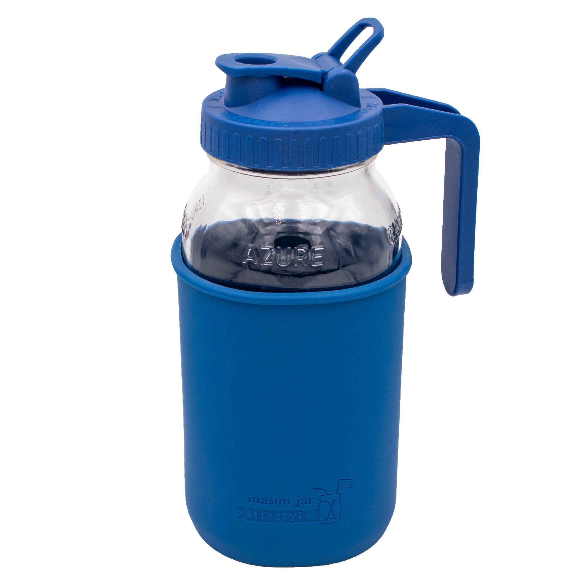 Azure Standard 64oz Wide Mouth Half Gallon Mason Jar