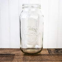 Azure Standard 64oz Wide Mouth Half Gallon Mason Jar