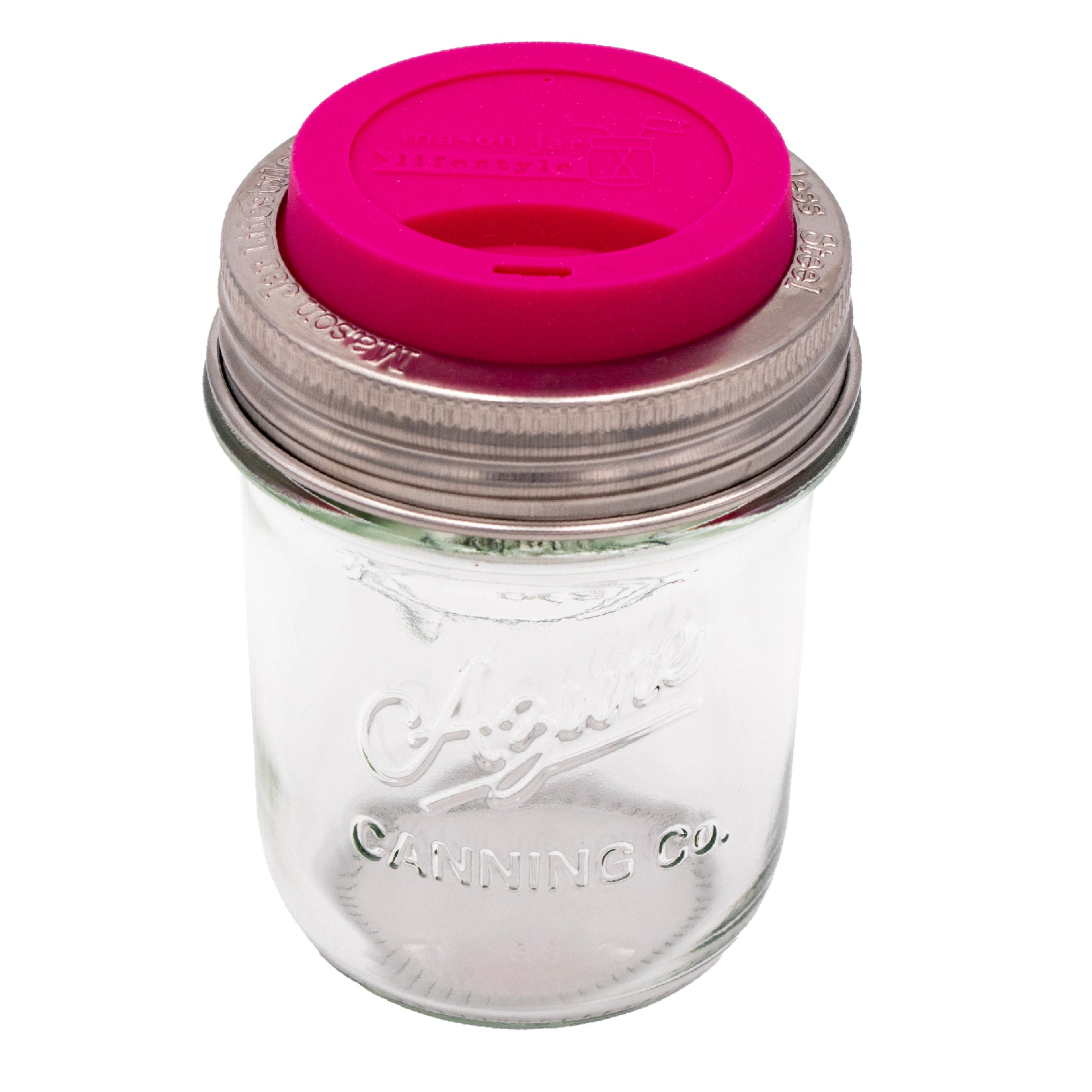 Azure Standard 8oz Regular Mouth Half Pint Mason Jar