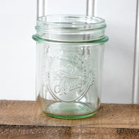 Azure Standard 8oz Regular Mouth Half Pint Mason Jar
