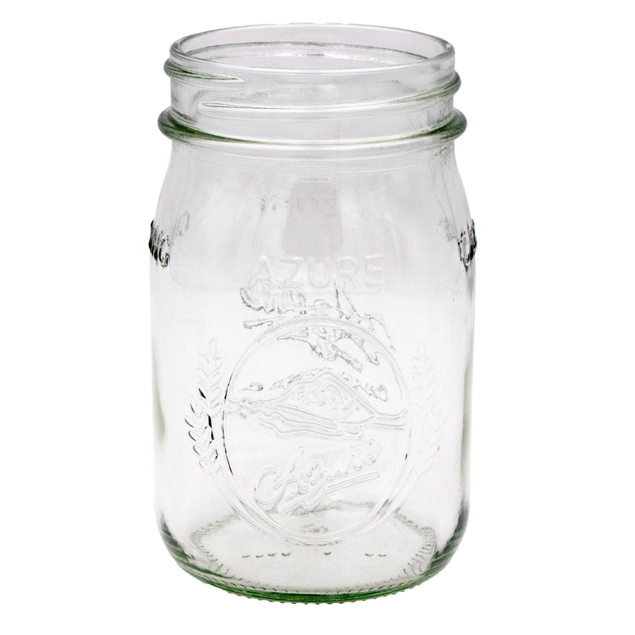 Azure Standard 16oz Regular Mouth Pint Mason Jar