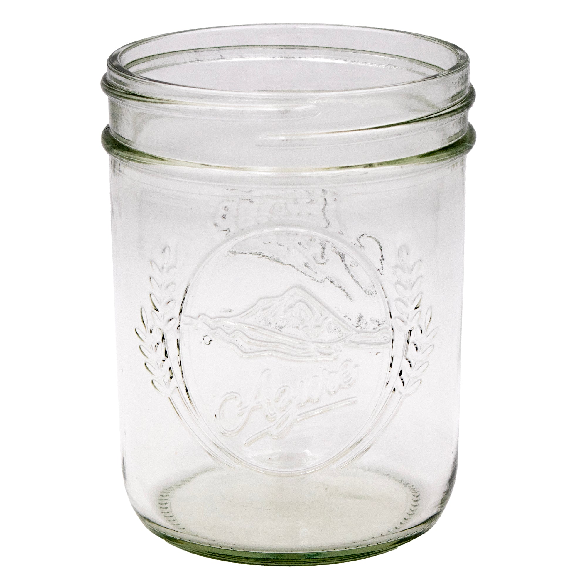 Azure Standard 16oz Wide Mouth Pint Mason Jar