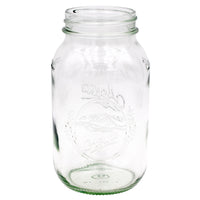 A quart 32oz Azure Mason jar.