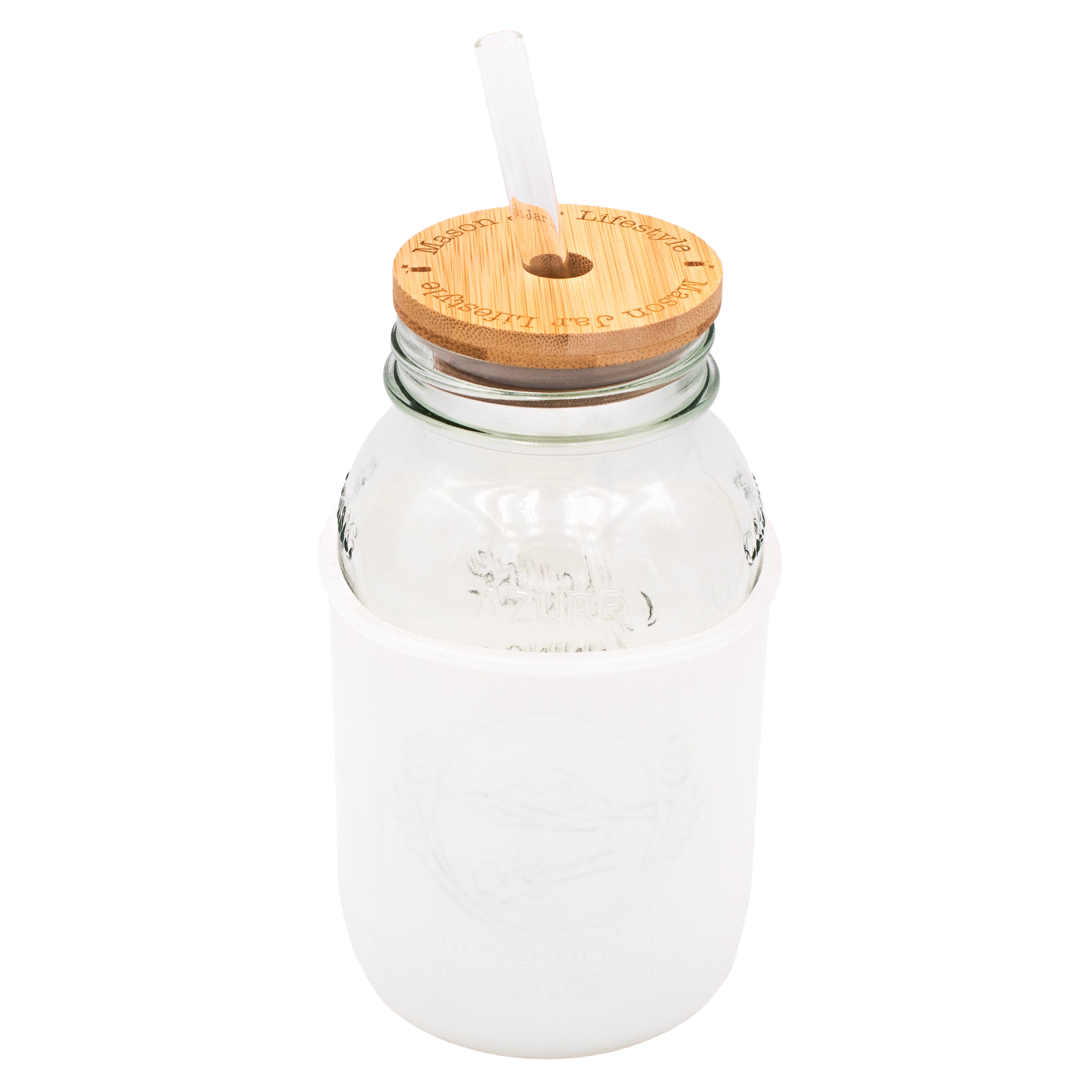 Azure Standard 32oz Regular Mouth Quart Mason Jar · Mason Jar