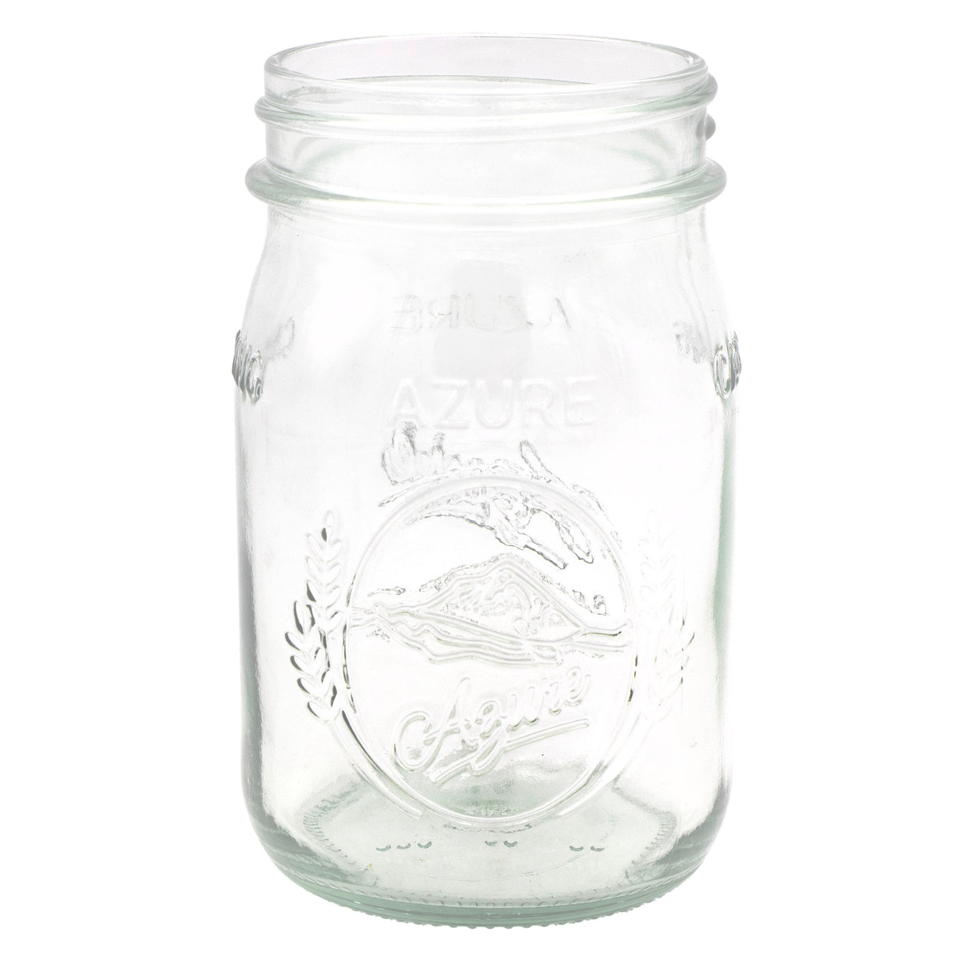 Azure Standard Regular Mouth 16oz Pint Mason Jar