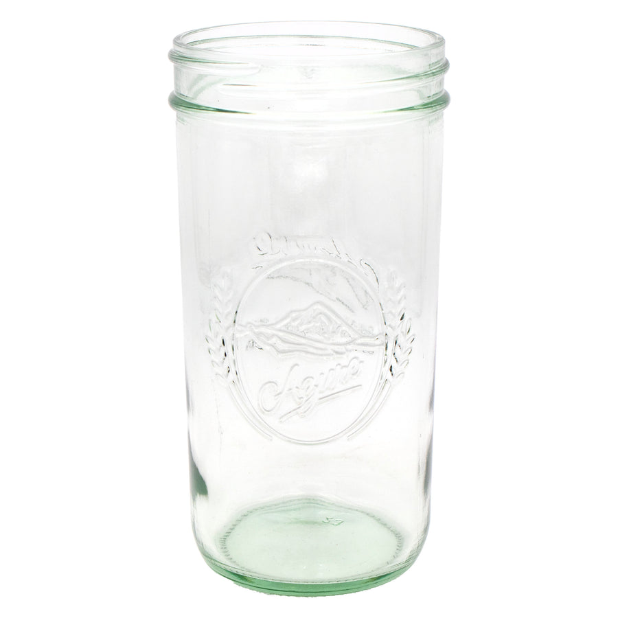 Azure Standard Pint & Half 24oz Wide Mouth Mason Jar