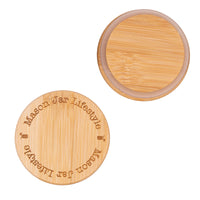 Top and bottom of regular mouth lid.
