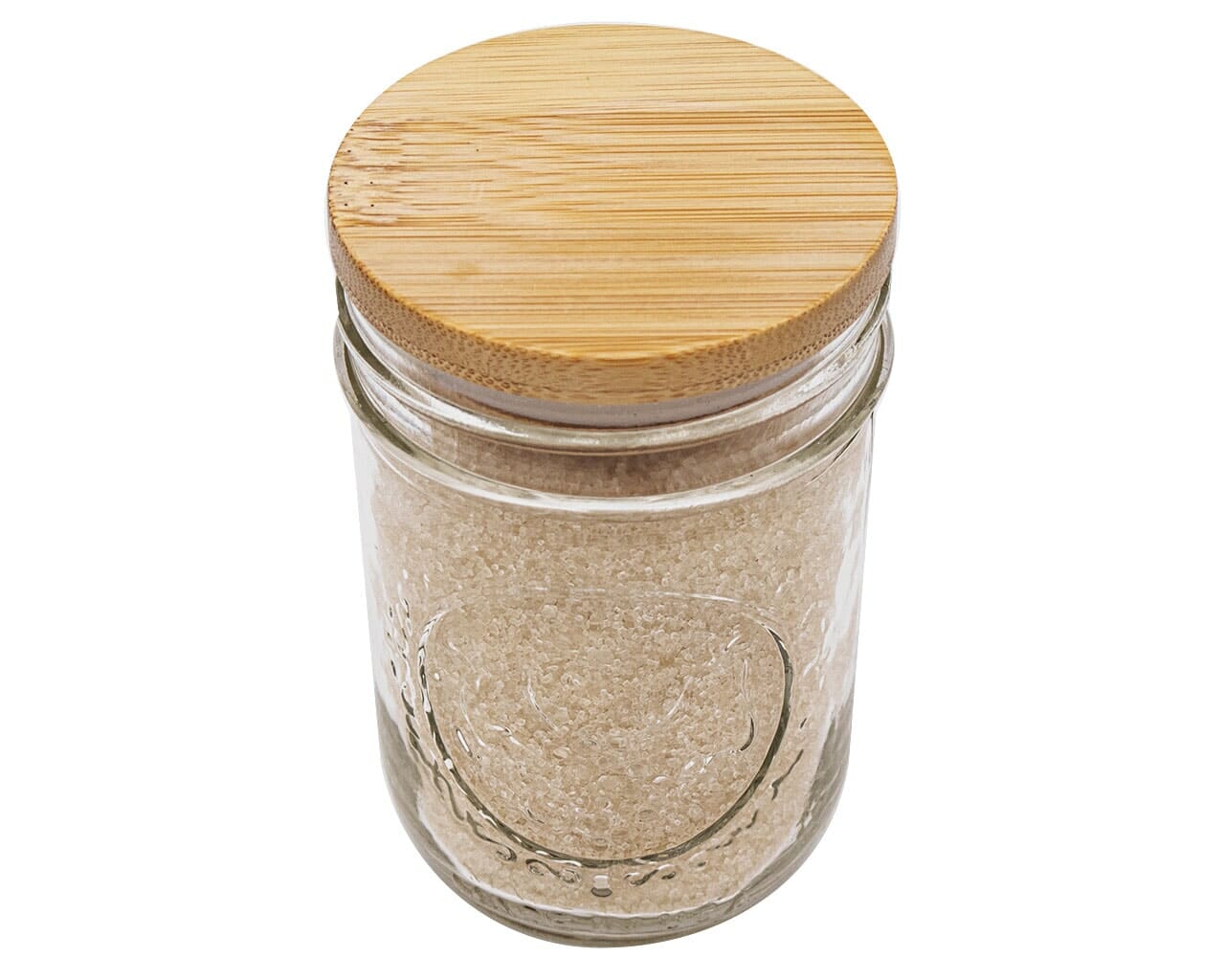 Bamboo Storage Stopper Lids for Mason Jars Wide Mouth