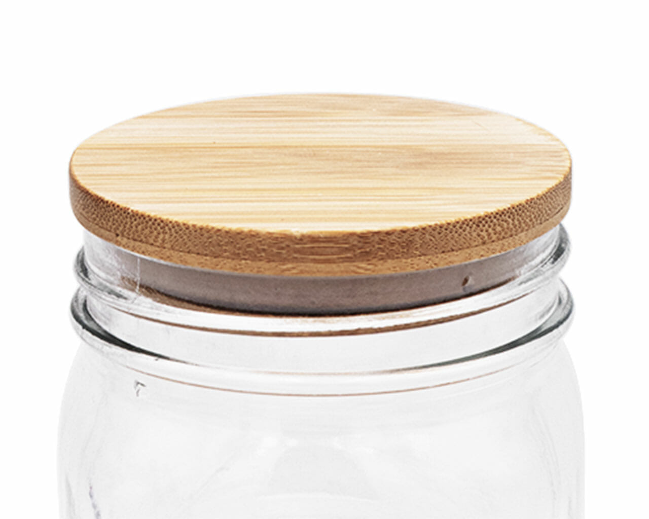 ZWS Essentials Bamboo Mason Jar Lid - Mason Jar Lids - ZWS Essentials