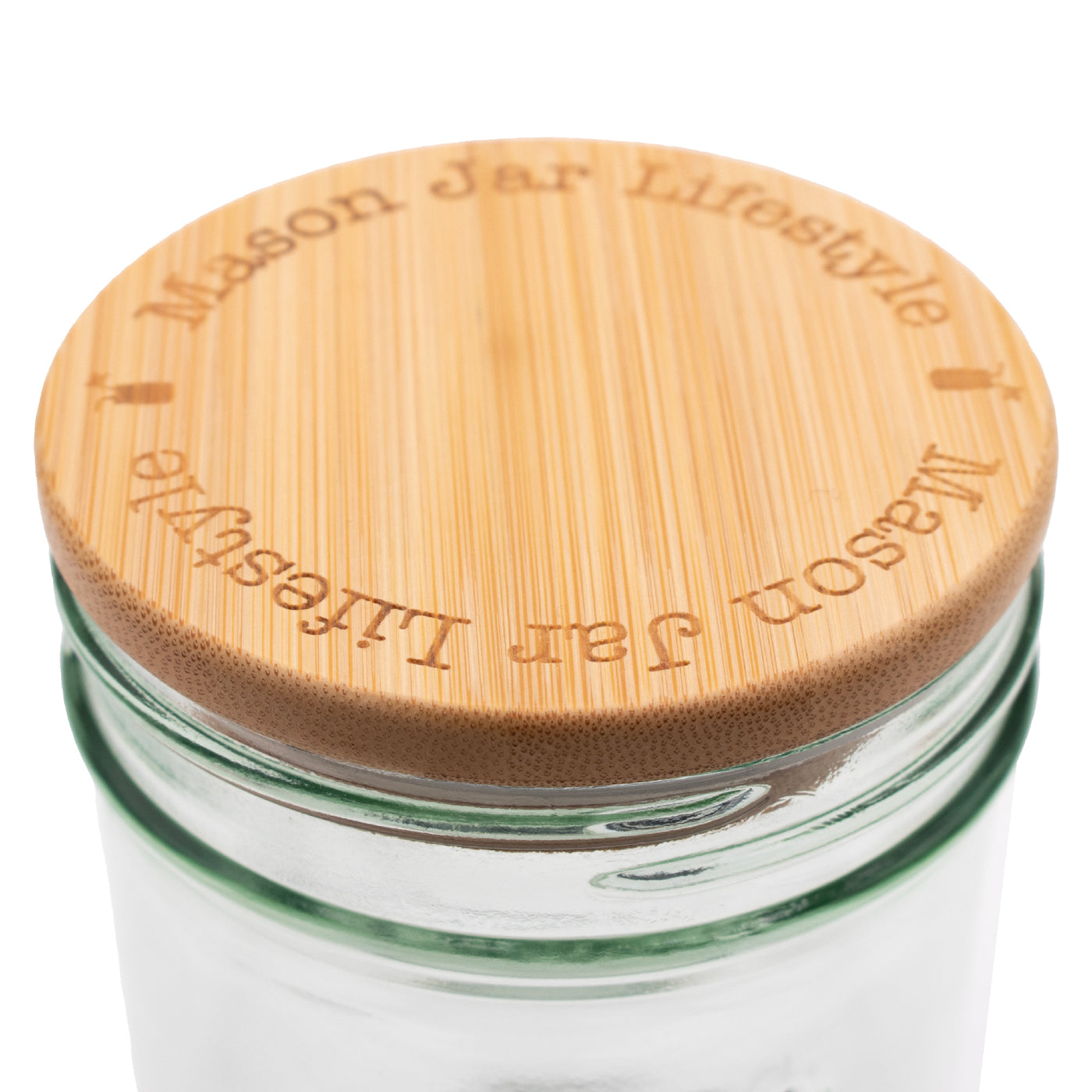 Bamboo Storage Stopper Lids for Mason Jars