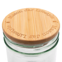 Bamboo Storage Stopper Lids for Mason Jars