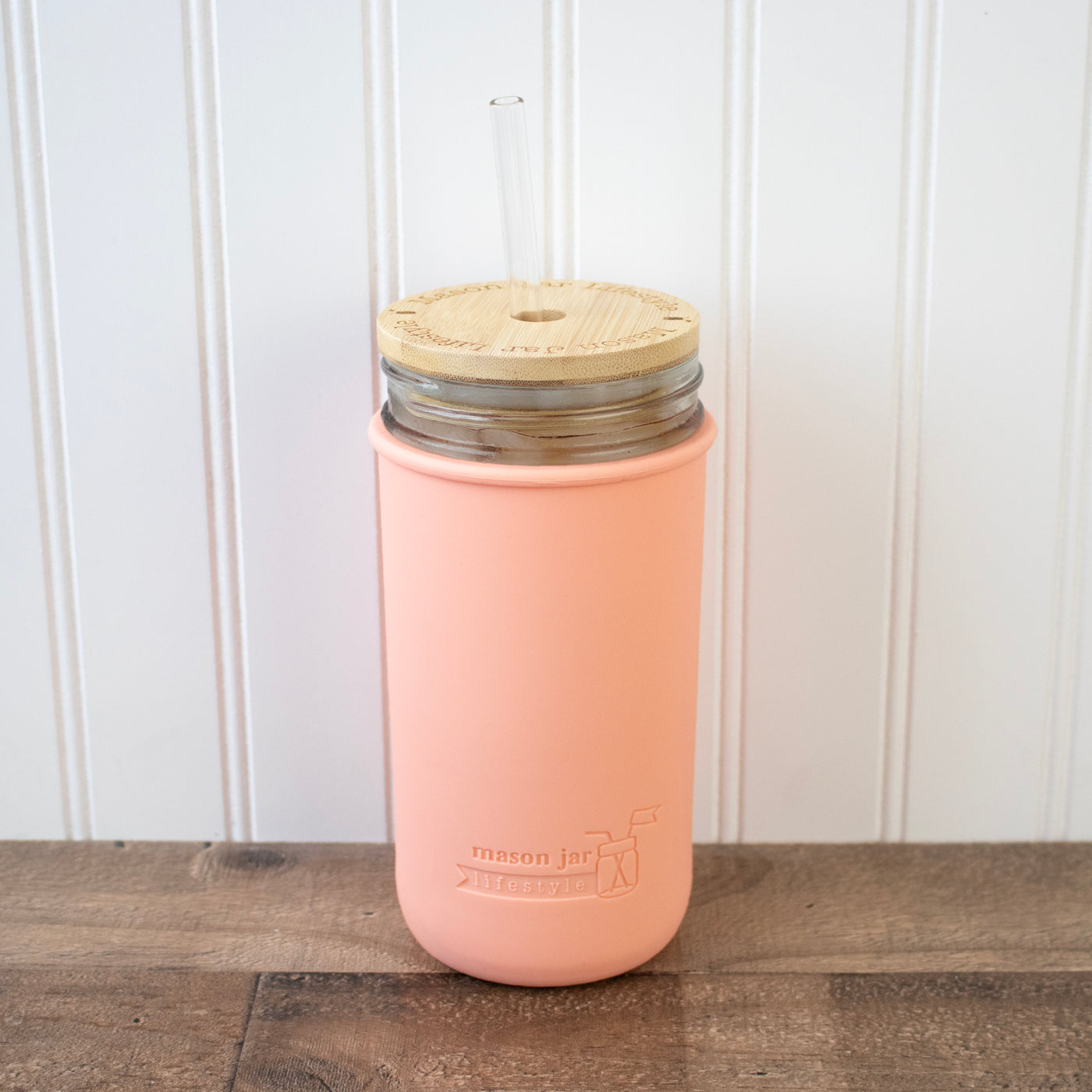 Bamboo Straw Hole Tumbler Lid