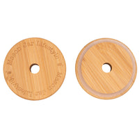 Bamboo Straw Hole Tumbler Lid 2 Pack