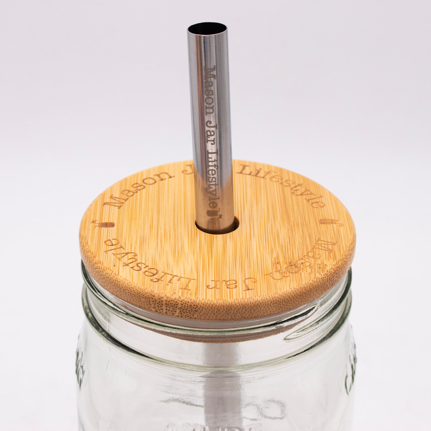 Bamboo Straw Hole Tumbler Lid 2 Pack