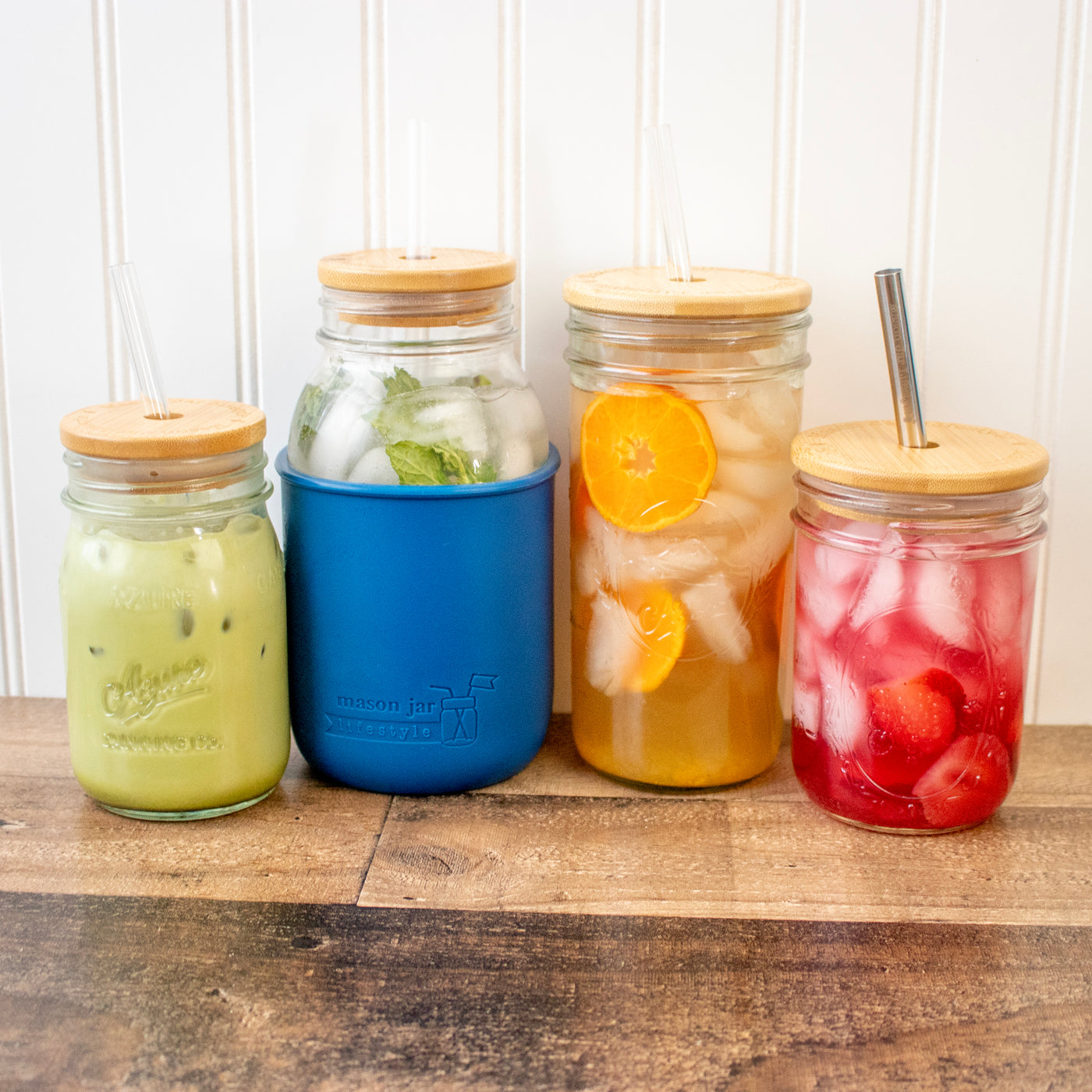 Bamboo Straw Hole Tumbler Lid 2 Pack