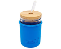 mason-jar-lifestyle-bamboo-straw-hole-tumbler-lids-regular-mouth-short-glass-straw-bright-blue-8oz-silicone-sleeve