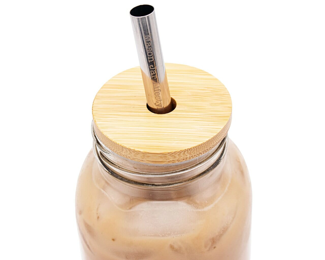 https://masonjarlifestyle.com/cdn/shop/files/mason-jar-lifestyle-bamboo-straw-hole-tumbler-lids-regular-mouth-stainless-ssteel-boba-straw-tea-drink-beverage-detail.jpg?v=1695767651&width=1280