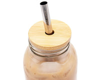 Bamboo Straw Hole Tumbler Lid