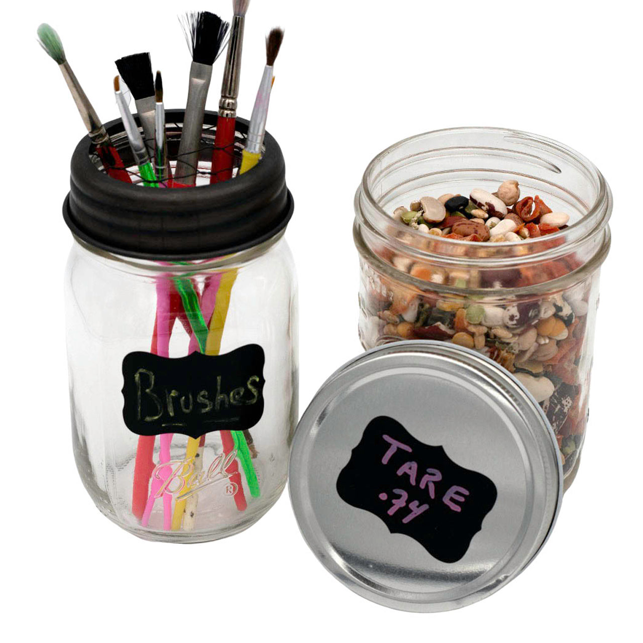Vinyl Chalkboard Labels Stickers 48 Pack