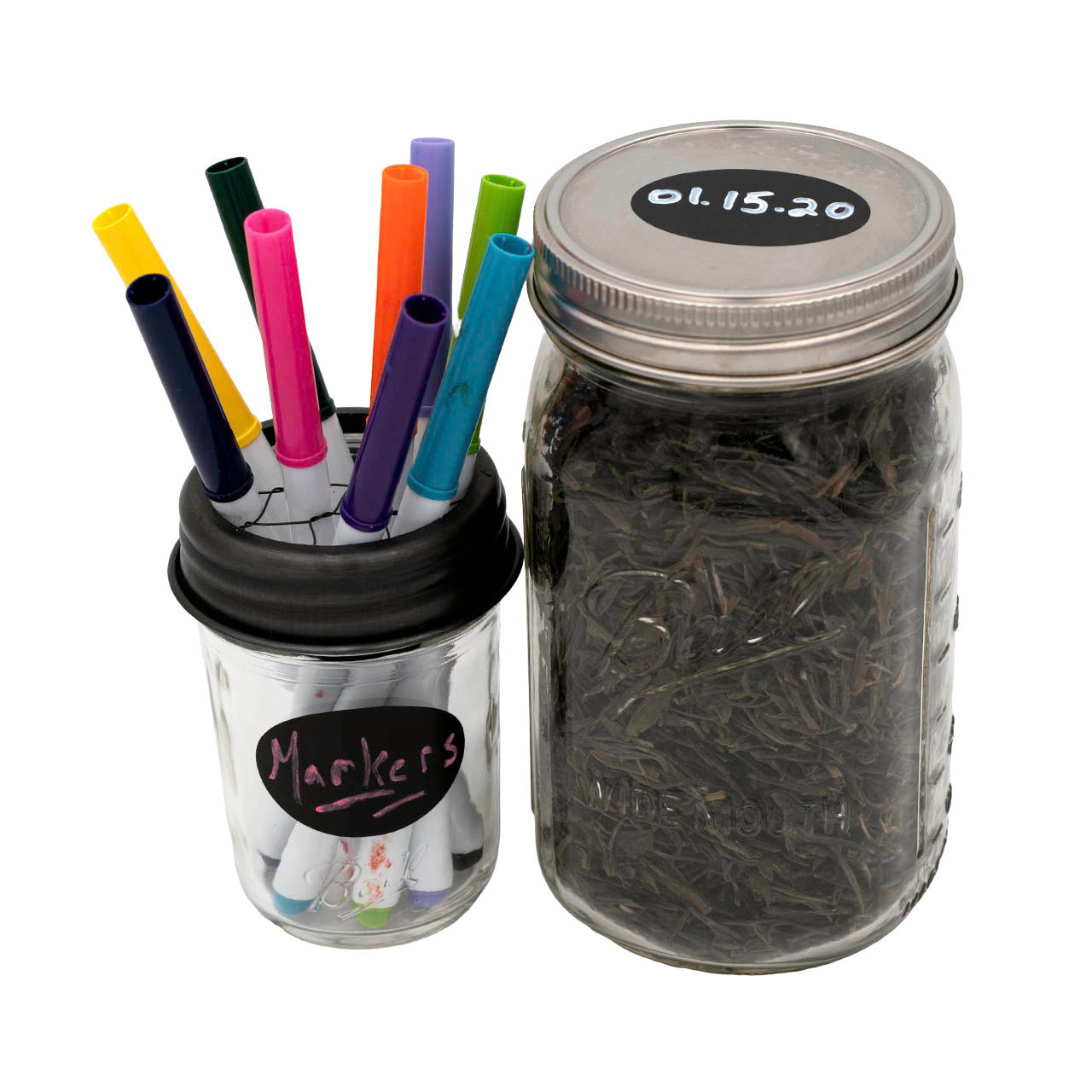 Vinyl Chalkboard Labels Stickers 48 Pack