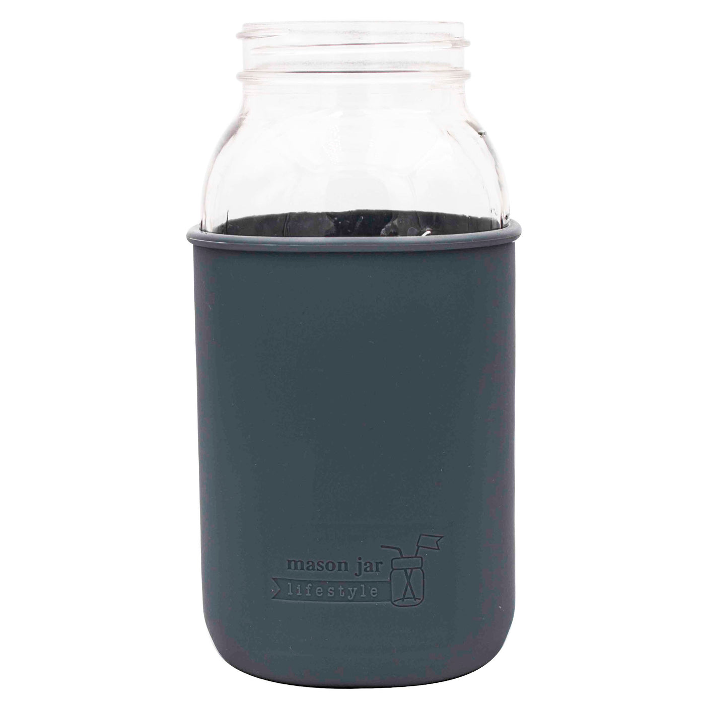 JarJackets Silicone Mason Jar Protector Sleeve - Fits 64oz Mason Jars (1,  Berry)