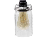 Lighting Lid for Mason Jar Light Fixtures