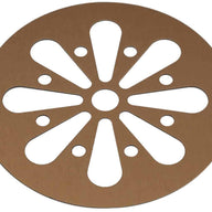 Mason Jar Lifestyle Copper daisy cutout lid for regular mouth Mason jars