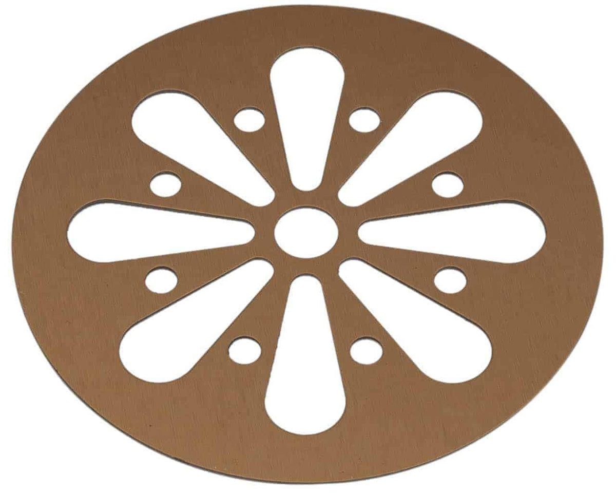 Insert Lid Daisy Cut Copper or Gold Metal Lid Inserts for RM Mason Jars 10 Pack ...
