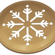 Mason Jar Lifestyle Copper snowflake snow cutout lid for regular mouth Mason jars