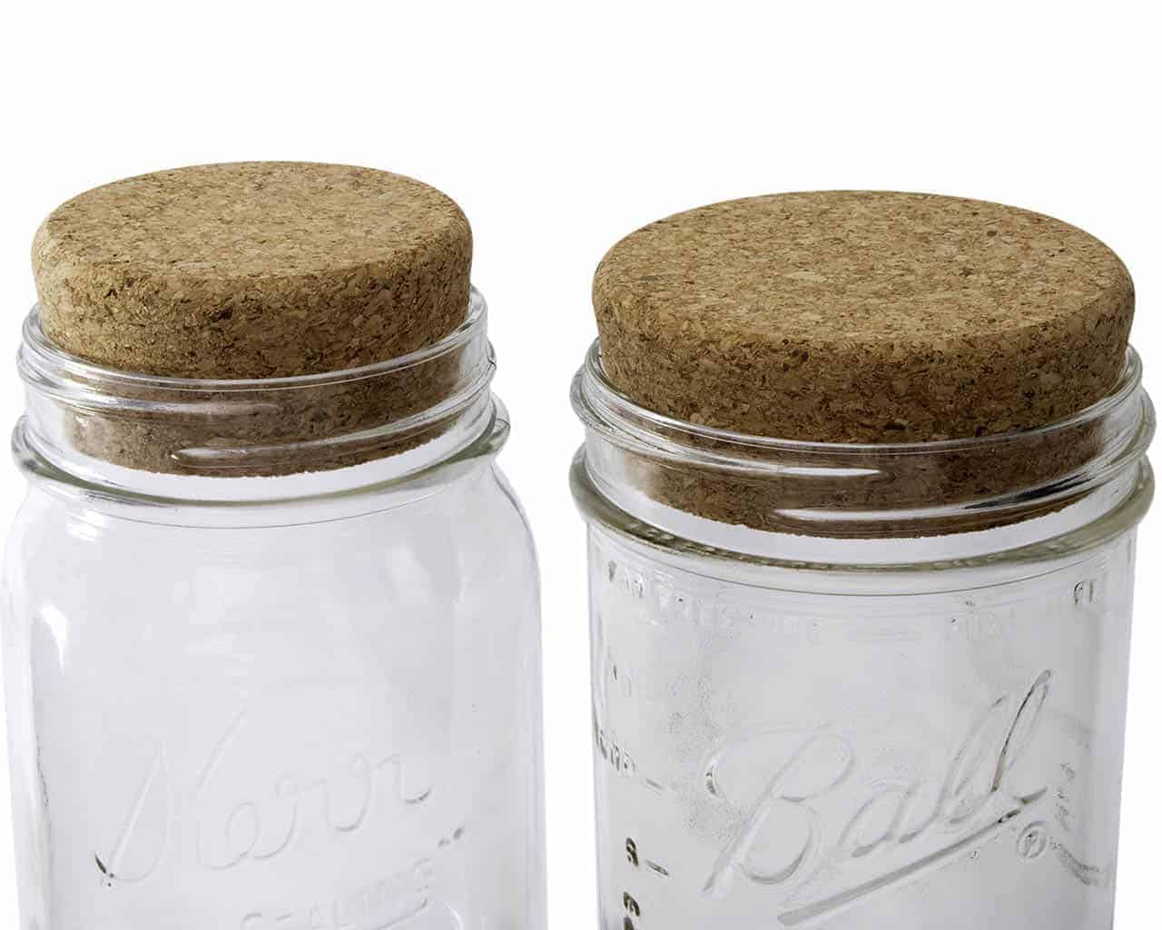 Spice jars with online cork stopper