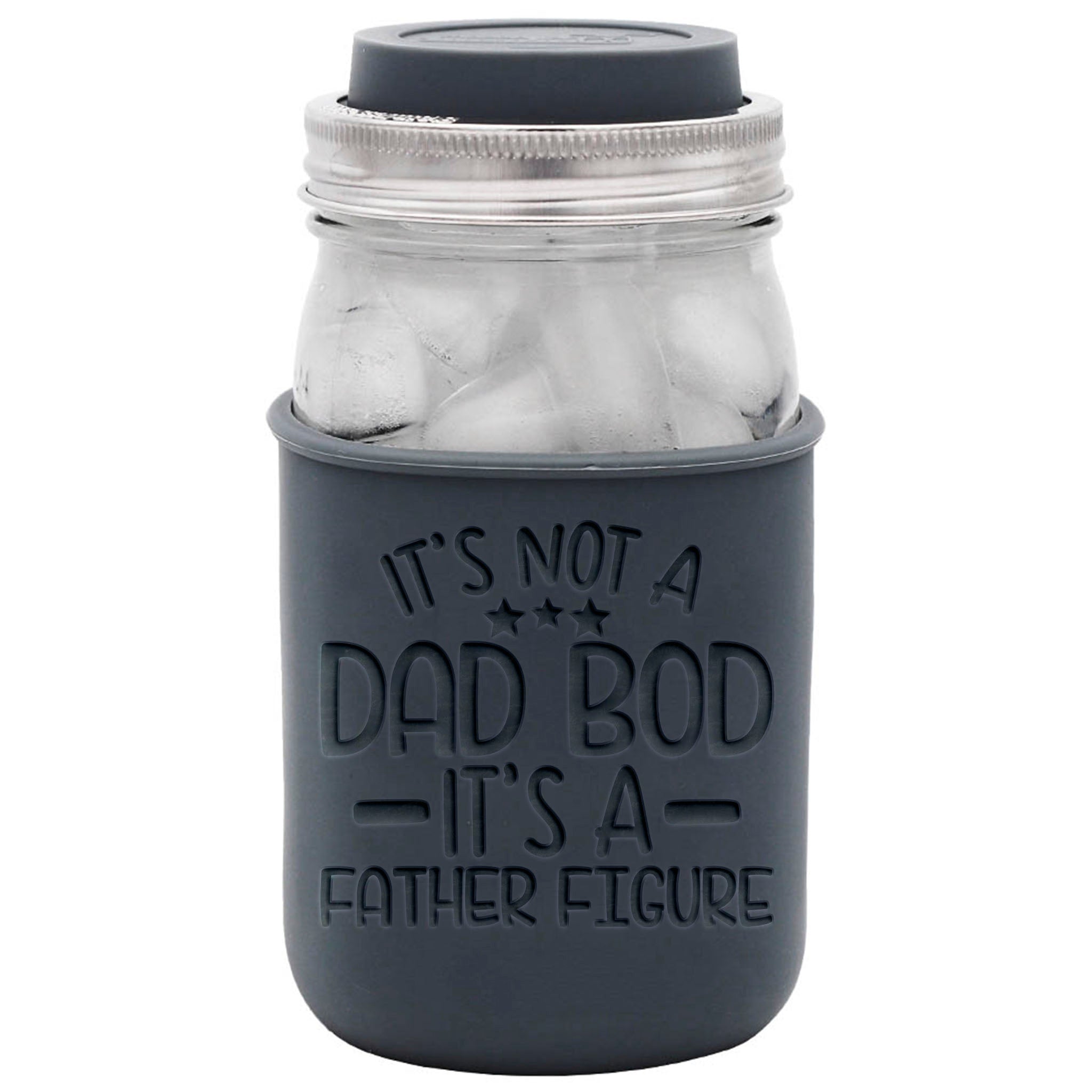 Laser Engraved Silicone Sleeves for Dad