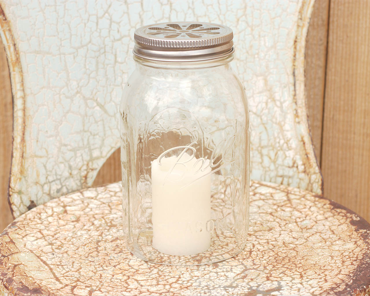 Hand-Cut Open Bottom Mason Jars for DIY Lighting, Pendants & Crafts