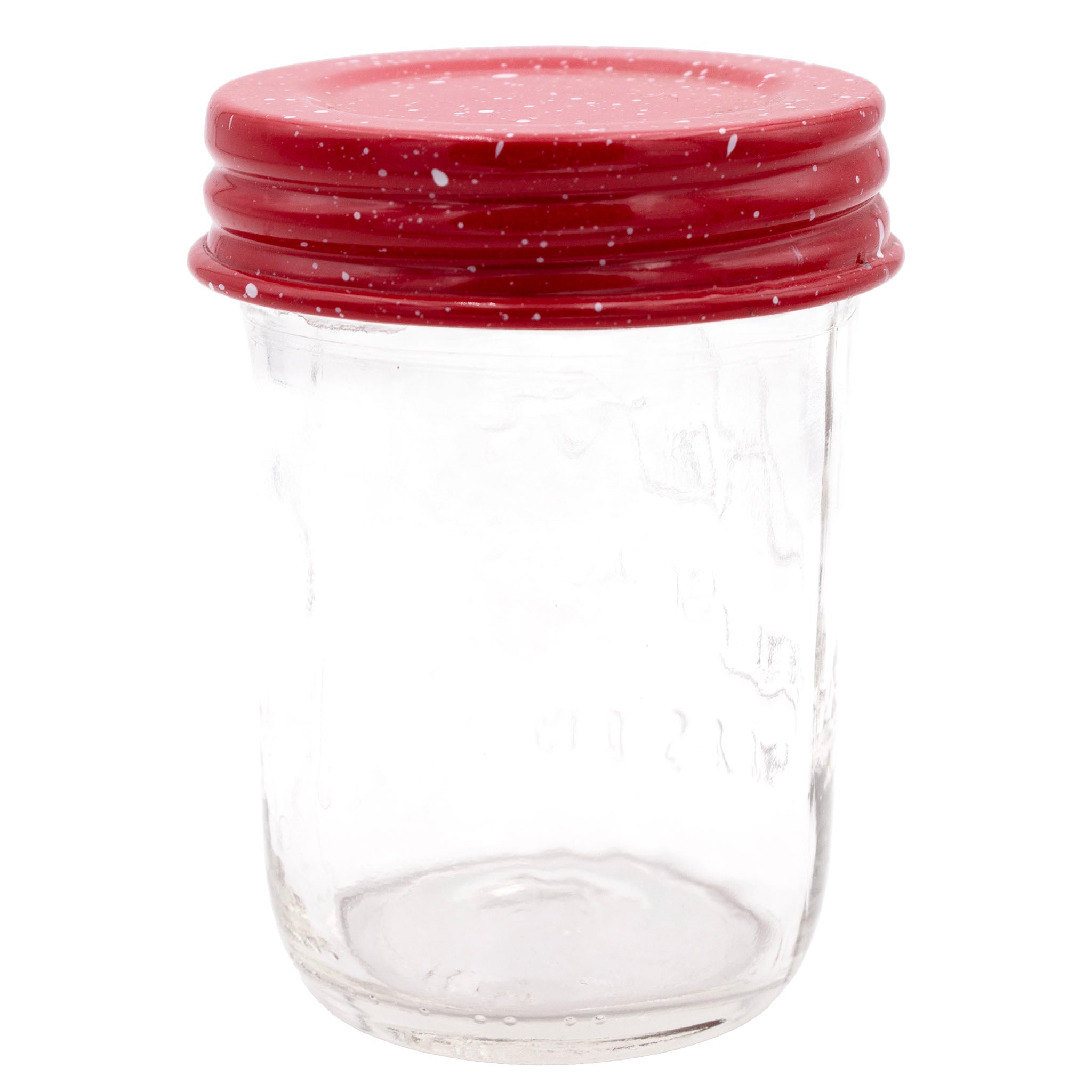 Speckled Enamel Storage Lids for Mason Jars 4 Pack