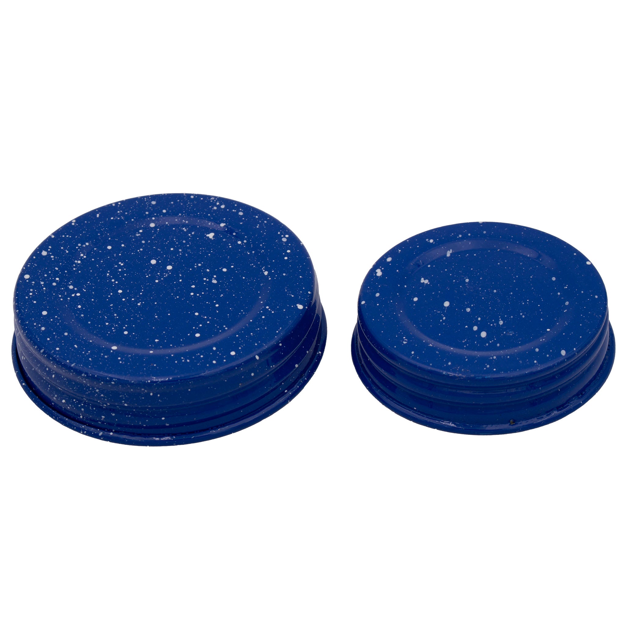 Speckled Enamel Storage Lids for Mason Jars 4 Pack