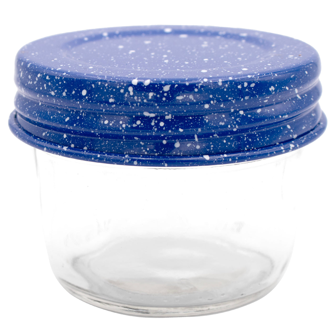 Speckled Enamel Storage Lids for Mason Jars 4 Pack